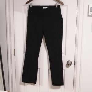 Reitmans Petite Pull On Formal Black Pants